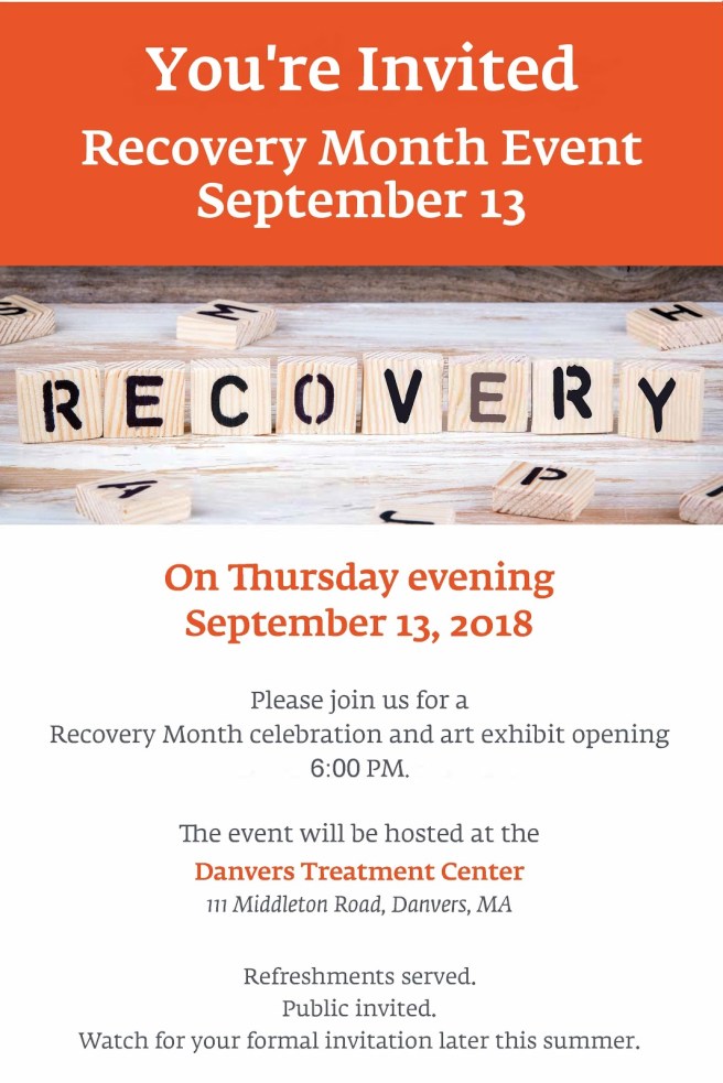 youre invited- recovery event